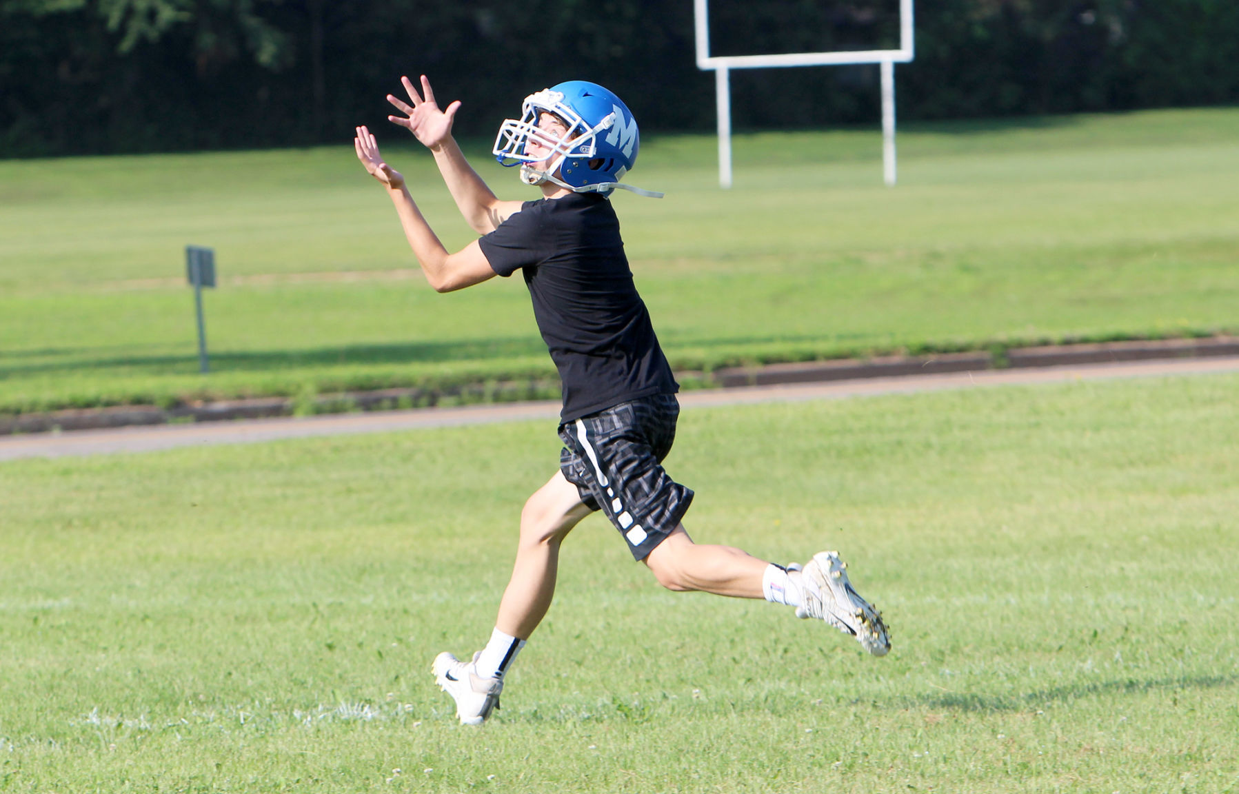 McDonell football practice 8-7-19